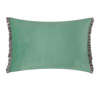 furn. Fodera per cuscino in velluto Wylder Tilly - Salvia/Grigio - 40x60 cm