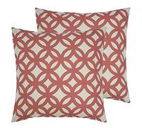 furn. Fornire. Cuscini riempiti in Poliestere Nomi (Twin Pack), Poliestere, Berry