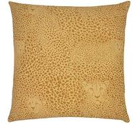 furn. Hidden Cheetah Piuma Cuscino Pieno, Cotone, Miele