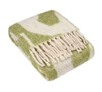 furn. Hoem Meta Jacquard Plaid con frange
