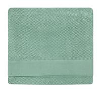 furn. Lenzuolo da bagno testurizzato, cotone, verde fumo
