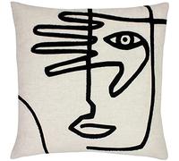 furn. Mono Faccia Poliestere Cuscino Pieno, Poliestere, Lino