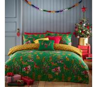 Furn Purrfect Natale Set Copripiumino - 50% Cotone, 50% Poliestere (RV2767)