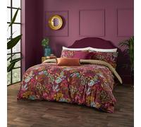 furn. Set copripiumino floreale esotico Wylder Tropics Viranai - Lago Cerise - Singolo