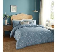 furn. Set copripiumino floreale stampato Wylder Nature Bronte - Bluebell - King