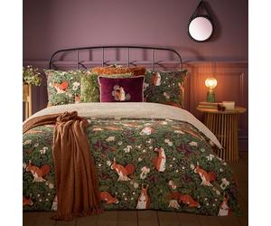 furn. Set copripiumino Pineberry Forest Woodland - multicolore - Super King