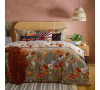 furn. Set copripiumino reversibile Vida Festive, multicolore, singolo