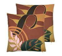 furn. Vida - Cuscini imbottiti in piuma, confezione da 2 pezzi, 50 x 50 cm