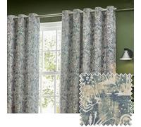 furn. Wylder Tropics Bengal Chenille Eyelet Curtains