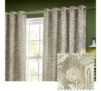 furn. Wylder Tropics Bengal Chenille Eyelet Curtains