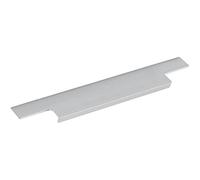 Furnipart Barra maniglia TRIM lunghezza 345 mm, effetto alluminio acciaio inossidabile