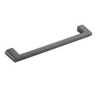 furnipart Diner LA - Maniglia elegante per mobili, larghezza 180 mm, in zinco pressofuso, colore: Antracite spazzolato