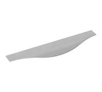 Furnipart Maniglia Malibu Curve, larghezza 995 mm, manico curvo, profilo per scanalatura, in alluminio effetto acciaio inox
