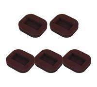 Furniture Caster Cups - Felt 70x80x15mm | Scratch Protector For Hardwood Ceramic Tile | Noise Reducing Wheel Cups For Sofa Legs And Tables Hardwood Floors Prevents Scratches