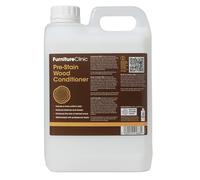 Furniture Clinic Balsamo per legno pre-macchiante, a base d'acqua, per interni ed esterni, inodore e atossico, da usare prima di colorare il legno, 2,5 l