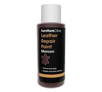 Furniture Clinic Vernice e Tintura per la Riparazione della Pelle, Colorante Autosigillante per Una Riparazione Facile, Adatto per Divani in Pelle, Sedili di Auto, Scarpe, Borse (50ml, Marrone)