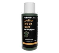 Furniture Clinic Vernice e Tintura per la Riparazione della Pelle, Colorante Autosigillante per Una Riparazione Facile, Adatto per Divani in Pelle, Sedili di Auto, Scarpe, Borse (50ml, Verde pino)