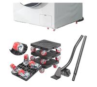 Furniture mover, Set di 6/8 utensili professionali for il trasporto di mobili, for oggetti pesanti, con rullo e barra di trasporto, for spostare 4 cursori ，rotatable(PINE)