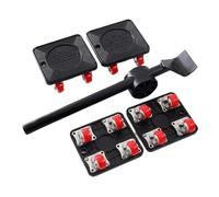 Furniture mover, Set di attrezzi for il trasporto di mobili - Carrello con ruote, capacità di 220 libbre, rotazione di 360°, for frigorifero, divano, mobile ，rotatable(Package 1)
