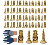 Furniture Screws - 20-Piece Heavy-Duty High-Strength