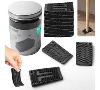 Furniture - Set di 40 cuscinetti flessibili in gomma, per cabinet and chair dischs, table leg levelers, waterproof non-slip leg levelers for Furniture Floor Windows Tiles Doors