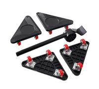 furniture sliders, Set di attrezzi for il trasporto di mobili - Carrello con ruote, capacità di 220 libbre, rotazione di 360°, for frigorifero, divano, mobile,for Moving Heavy(Package 2)