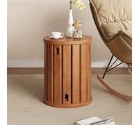 Furniture Stacking Stools, Sofa Side Table for Living Room, Multifunctional Nesting Stools Wooden Dining Chair Set of 4, Portable Office And Classroom (Wood Without Wheels)