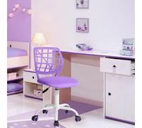 FurnitureR Home Office Sedia ergonomica girevole regolabile in altezza con ruote sedia computer moderna studio ufficio