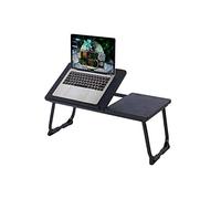 FurnitureR Lapdesks, tavolo pieghevole per computer portatile, piano di lavoro portatile in MDF per divano letto, tavolo da letto regolabile in altezza