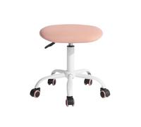 FurnitureR Sitness Bobby - Pouf per bambini, in alluminio, laccato, colore: Rosa delicato