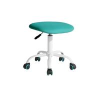 FurnitureR Sitness Bobby - Pouf per bambini, in alluminio laccato, colore: Verde