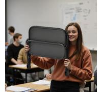 FurnitureR Tavoli per sala da pranzo, mobile e ad angolo regolabile, facile da piegare, scrivania versatile, adatto a supporti semplici per computer portatili nelle scuole, 53 x 37 x 70 cm