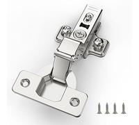 Furniware 2 pezzi Anta Interna Cerniere per mobiletti,distanza tra i fori 45 mm con molla idraulica Cerniere per mobile cucina Perfect softclose, per mobile cucina, anta armadio, armadio