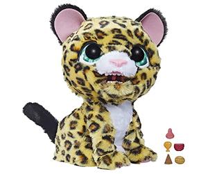 furReal Lil' Wilds, Lolly Il leopardo, peluche animatronico elettronico con oltre 40 suoni e reazioni, da 4 anni