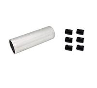 FURREN 1 set Guiro con raschietto latino merengue e 6 pezzi ritmo Finger Shaker Musica Finger Ritmo Sand Shakers Shot Ring
