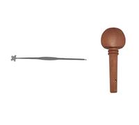 FURREN 1 strumento di riparazione per violino in acciaio con 4 pezzi 4/4 dimensioni violino tuning peg set