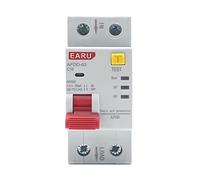 FURREN 2P AFDD-63 Arc Fault Protector Device Circuit Breaker Interrupte Overload Earth Leakage Short Circuit Voltage Protection (Size : 25A)