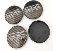 FURREN 4 Pezzi Coprimozzo per OZ Racing M595 58mm, Antipolvere Antiruggine Coprimozzi Coprimozzo CentralePneumatici Accessori Tappi Centrali del Mozzo