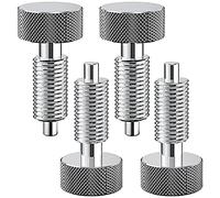 FURREN 4 pz Mano retrattile molla stantuffo Lock Out M6 tipo perni a sgancio rapido molla retrattile con manico zigrinato, per Rolling Toolbox