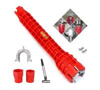 FURREN Chiave per Rubinetto 8 in 1 Multifunzionale per Dadi Rubinetti e Tubi dell'Acqua