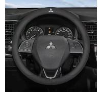 FURREN Coprivolante per Mitsubishi L200, Traspirante e Antiscivolo, Copertura Protettiva per Il Volante Dell'auto Coprivolante del Volante Accessori Interni,D