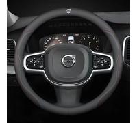 FURREN Coprivolante per Volvo V60, Traspirante e Antiscivolo, Copertura Protettiva per Il Volante Dell'auto Coprivolante del Volante Accessori Interni,B