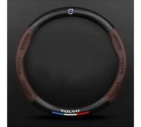 FURREN Coprivolante per Volvo XC40 XC60 XC70 XC90, Traspirante e Antiscivolo, Copertura Protettiva per Il Volante Dell'auto Coprivolante del Volante Accessori Interni,D