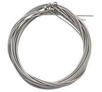 FURREN Corde Bass 4 Pezzi Accessori per Basso Corde Chitarra Chitarra Placcato Argento Accessori Musica