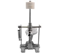 FURREN Lega di Alluminio Singola Molla Basso Tamburo Bambini Pedale Regolabile con Batterista di Lana Accessori di Ricambio Percussione Argento