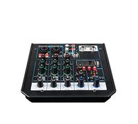 FURREN Melanger audio professionale console di miscelazione Bluetooth con effetto di retroverbero per karaoke casa USB Stage KTV
