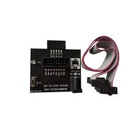 FURREN Scheda ISP a JTAG per programmatore RT809H MCU TMS320F28035 EMMC ISP Board Nero PCB+Plastica+Metallo di Ricambio per Condizionatore Inverter