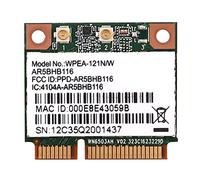 FURREN Scheda RÉSeau senza Atheros AR9832 AR5BHB116 2,4/5 GHz Monochip 300 Mbps 802.11N Mini PCI-E Scheda senza WiFi