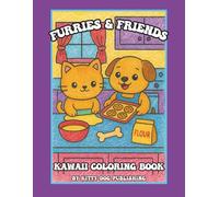 Furries & Friends Kawaii Coloring Book: Cat and Dog Activities for Kids 3-8