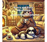 Furry and Cozy Adventures Coloring Book: Simple and Relaxing Coloring Book